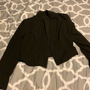 Black cardigan